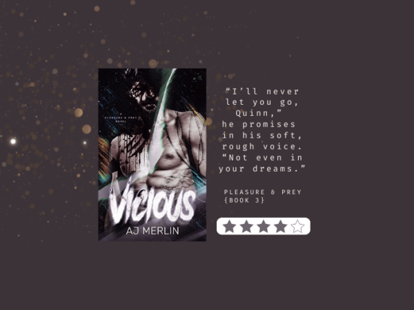 Review:  Vicious by AJ Merlin aka Queen of my Dark Romance Loving&nbsp;Heart